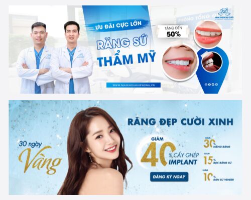 Tại sao cần thiết kế Banner nha khoa chuyên nghiệp?