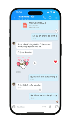 Feedback thiết kế profile