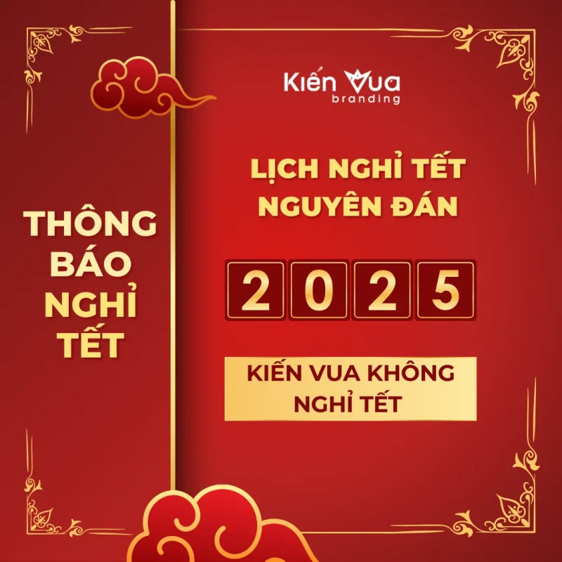 Lịch thông báo nghỉ tết Kiến Vua