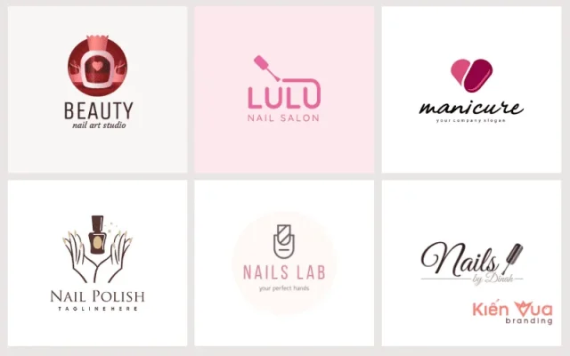 Mẫu logo nail độc đáo