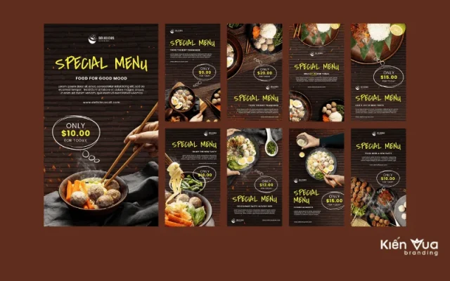 Những Mẫu Menu Nhà Hàng Được Ưa Chuộng Nhất Hiện Nay
