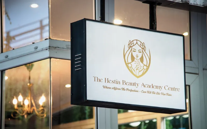 Mẫu thiết kế logo beauty của Kiến Vua Branding