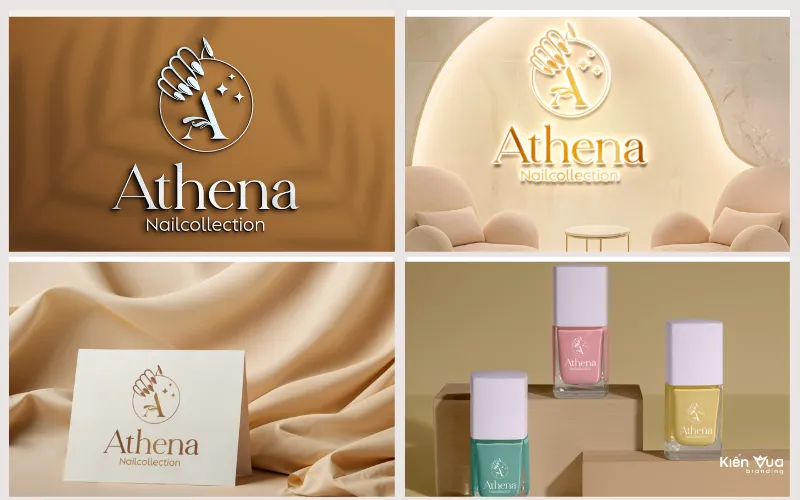 Xu hướng logo beauty monogram tại Kiến Vua Branding