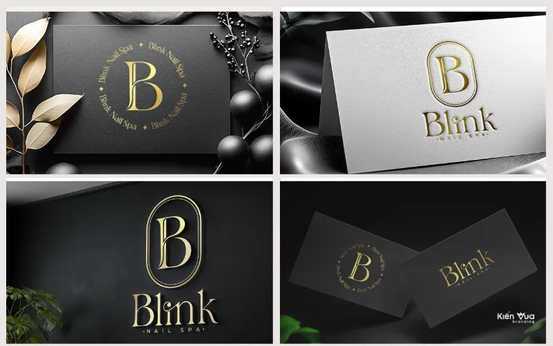 Xu hướng logo beauty phong cách luxury tại Kiến Vua Branding