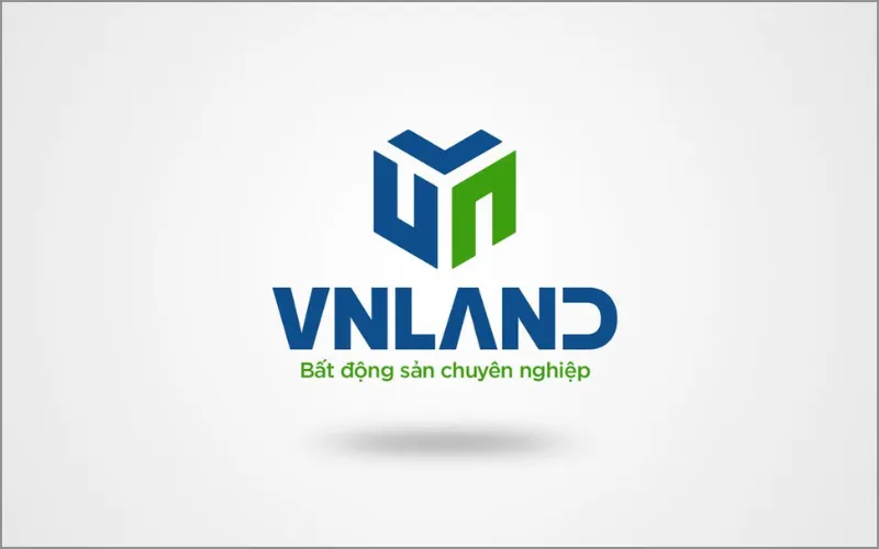 Mẫu thiết kế logo bất động sản phong cách minimal & phang